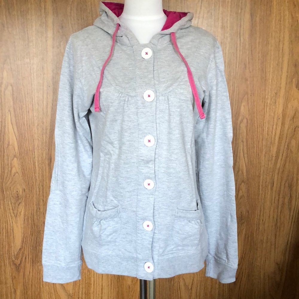 Spring hooded jacket
